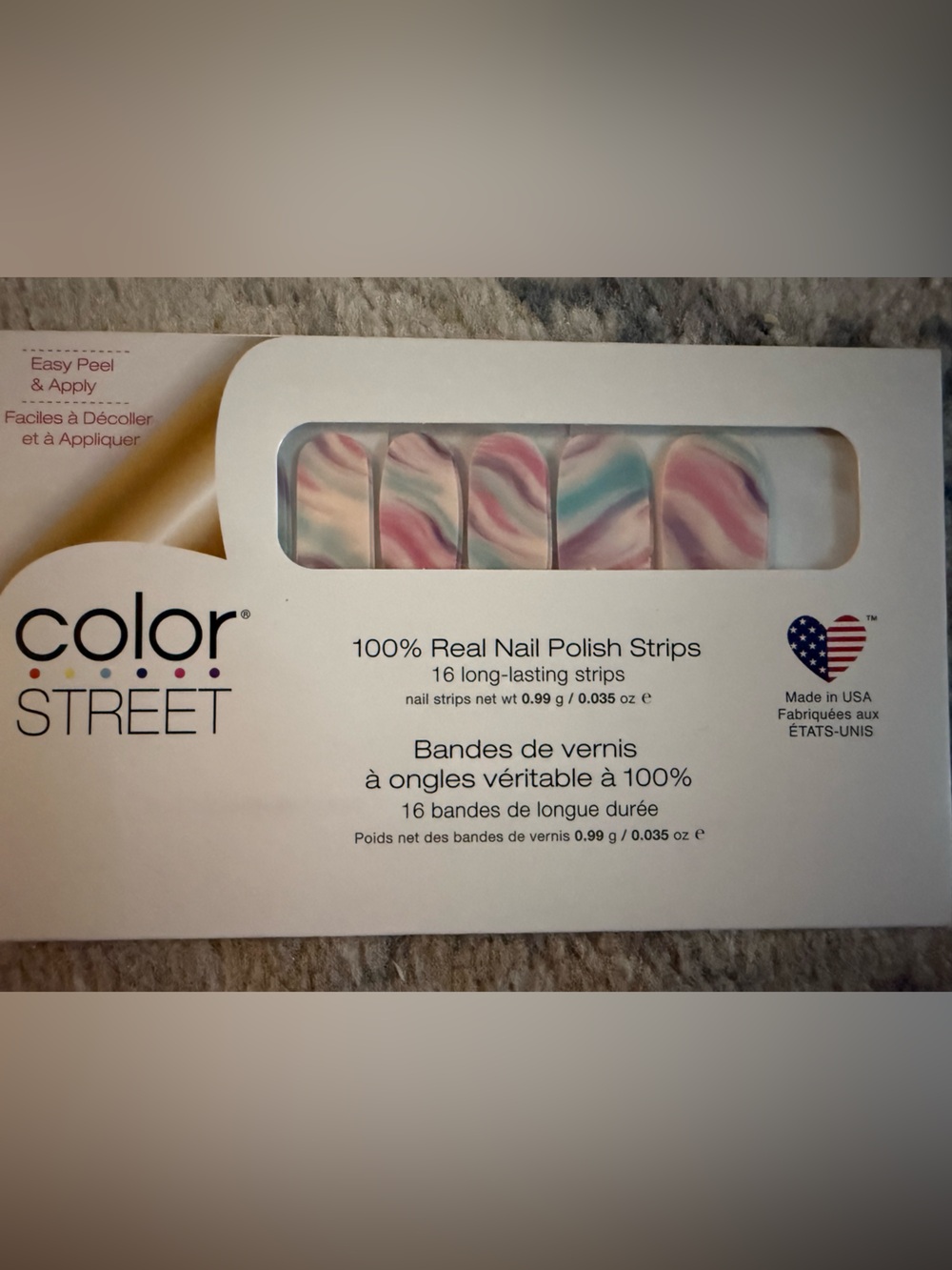 Color Street- Cotton Candy Swirl